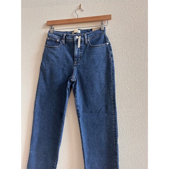 NWT Madewell The Perfect Vintage Straight Jean Size 26P Petite - Picture 7 of 9